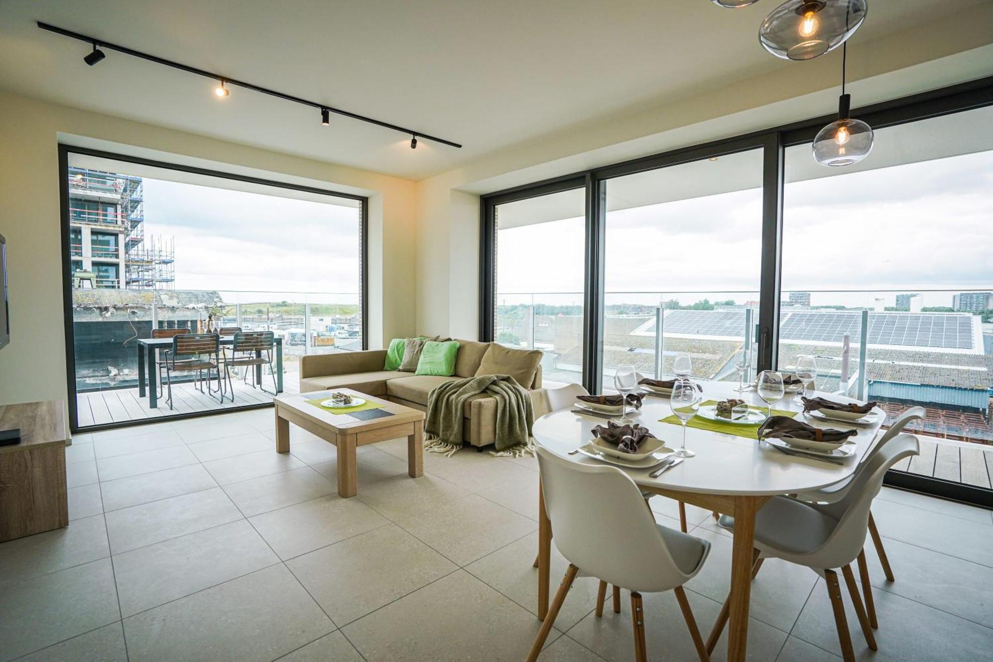 Huswell - Beautiful Apartment With Communal Pool And Gym Ostend Exterior photo